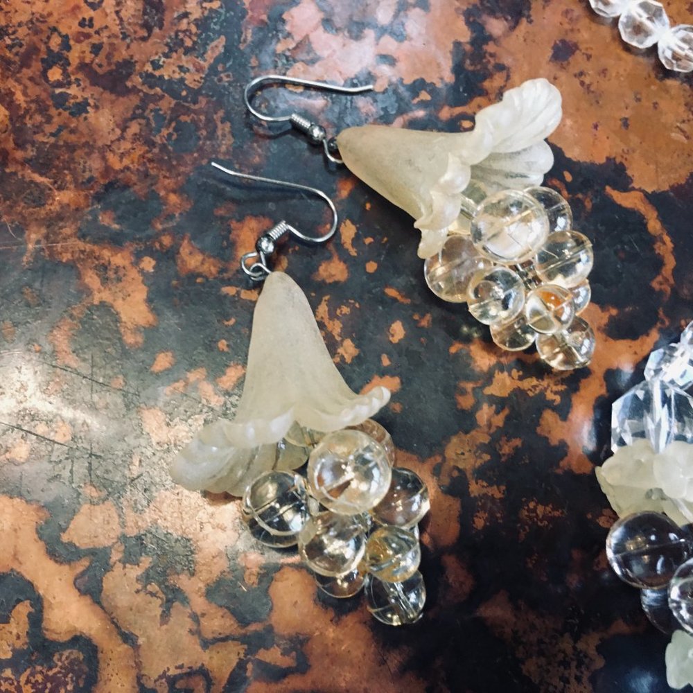 SALE! FINE JEWELRY! Showstopper Designer (NECKLACE + EARRINGS) - Picture 16 of 16